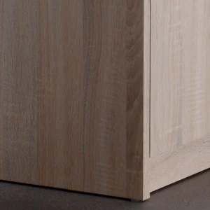 en solde Commode ESPACITO 2 Portes 4 Tiroirs Chêne Sonoma 11