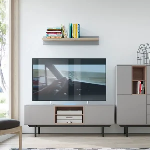 commentaire favorable Étagère INOXO 90 Cm Gris Clair/chêne Jackson 11