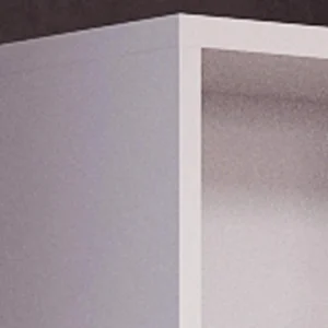 Armoire Murale PHILOPY 1 Niche Blanc/graphite exclusivement disponibles 11