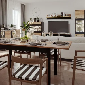 Étagère BELINI 150 Cm Chêne Versal/noir Vente 11