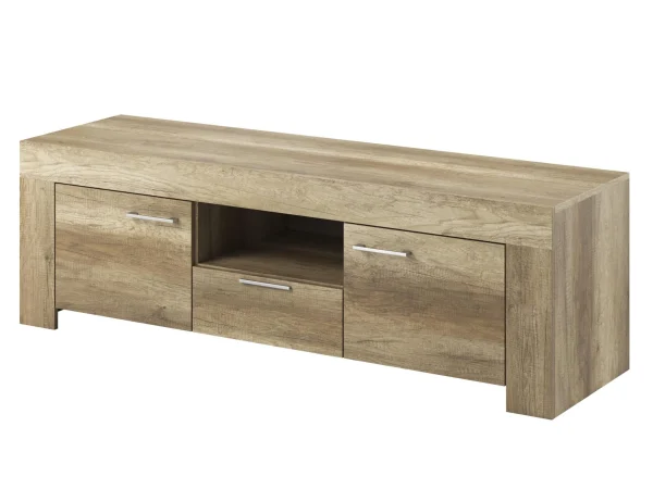 magasin en ligne Mur TV-hifi SKYLINE 2 Portes 1 Tiroir Gris Country 5