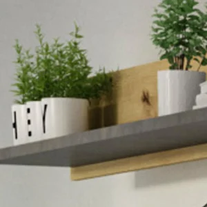 acheter Étagère Murale XELA Chêne Artisanal/gris 12