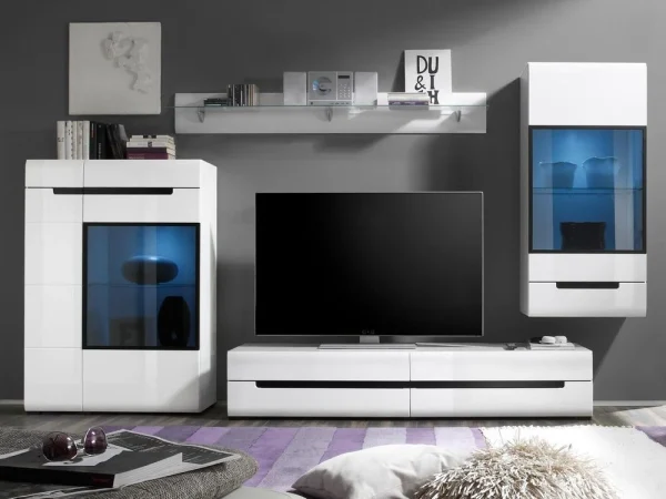 remise en ligne Etagère HERCULE 170 Cm Blanc 4