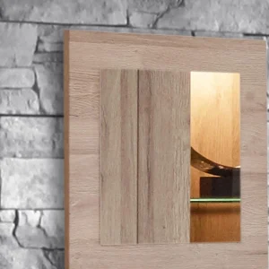 REMISE allant Lot De 3 Miroirs WILSON Chêne Français 11