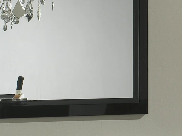 Miroir ROMEO 180 Cm Noir Laque Retour gratuit en magasin. 3