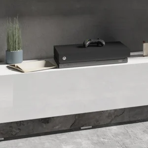 Retour gratuit en magasin. Mur Tv-hifi POWAR 5 Portes Blanc/ardoise 14