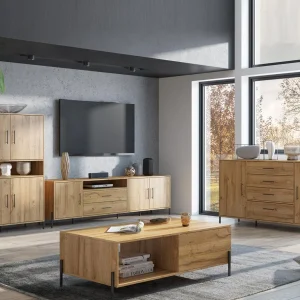 Armoire RUMA 4 Portes Chêne Grandson excellent qulity 14