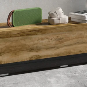 boutiqued pas cher Mur Tv-hifi POWAR 5 Portes Noyer Satiné 15