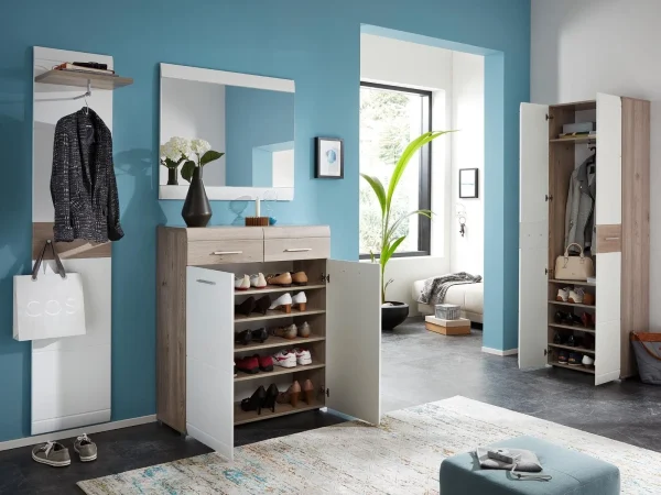 remise en ligne Miroir MACAO Blanc 5