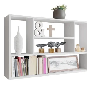 Étagère PAPOK 100 Cm Blanc soldes luxe 11