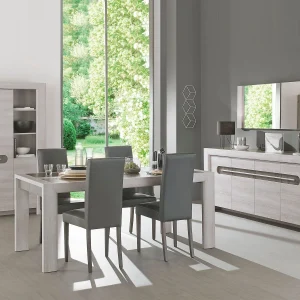 magasin en ligne france Miroir SANDY 190 Cm Chêne Cérusé 9