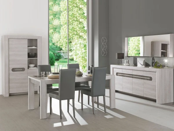 magasin en ligne france Miroir SANDY 190 Cm Chêne Cérusé 3