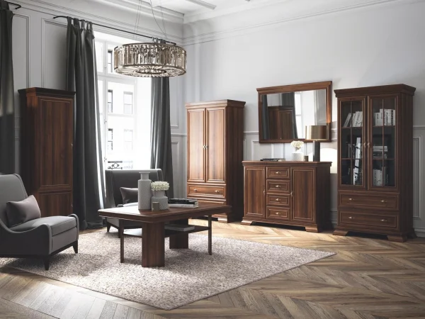 Colonne KIRA 2 Portes Bois Foncé mode pas cher 4