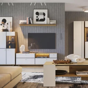 Prix très abordable Étagère MODO 150 Cm Chêne Artisan/blanc Alpin 11