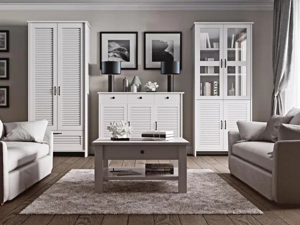 Armoire ORI 2 Portes 1 Tiroir Blanc garantie de qualité 5
