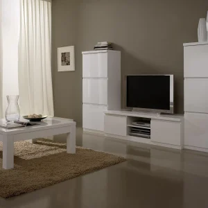 Colonne ROMEO 3 Portes Blanc Laque Dernières Nouveautés 13