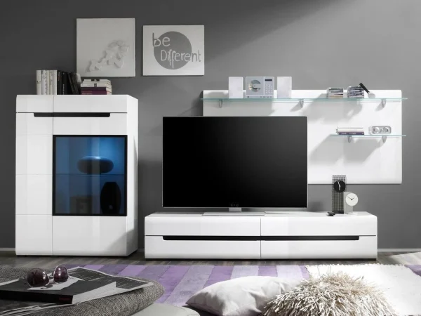 outlet Etagère Deluxe HERCULE 170 Cm Blanc 5