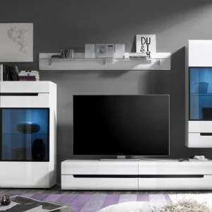 REMISE allant jusqu. Armoire Murale HERCULE 1 Porte (gauche) Blanc Sans Led 13
