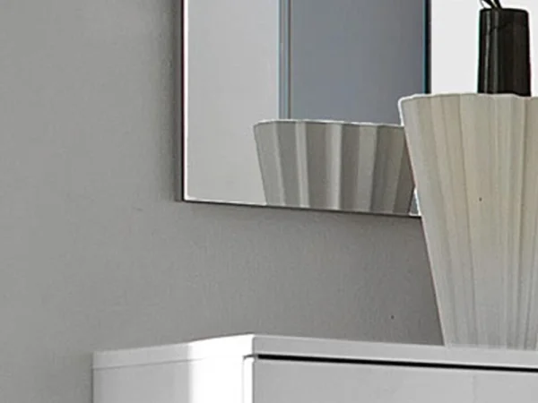 vente en ligne pas cher Miroir Panoramique INES Blanc 3