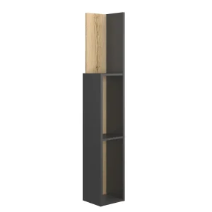 Étagère ESTELLE 160 Cm Chêne Helvezia/noir Livraison Standard/Rapide 14