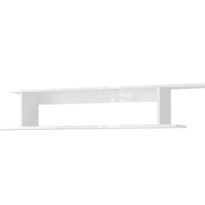 marques de renommée Étagère Murale ZENOU 165 Cm Blanc Laqué 7