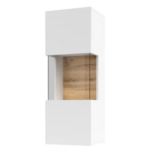 Armoire Murale AVATAR 1 Porte Blanc Avec Led magasins pas chers 11