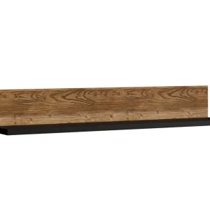 Large choix en ligne Étagère TARO 150 Cm Chêne Canyon/noir 18
