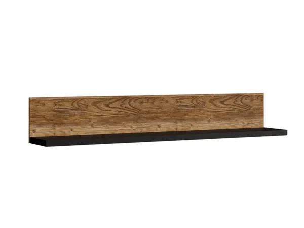 Large choix en ligne Étagère TARO 150 Cm Chêne Canyon/noir 7