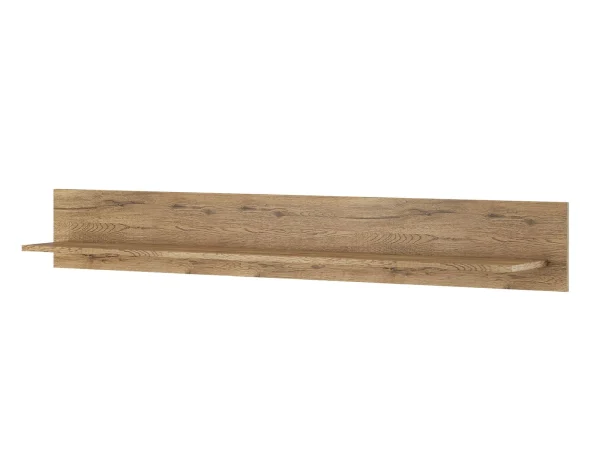 acheter en ligne Étagère Murale KANTOR 153 Cm Chêne Bartex 6