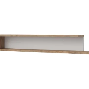 Étagère SINO 180 Cm Chêne/blanc Laqué Distributeur Officiel 13