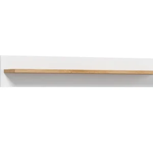 Étagère Murale BRILLAT 120 Cm Blanc/chêne Ribbec boutique en france 16