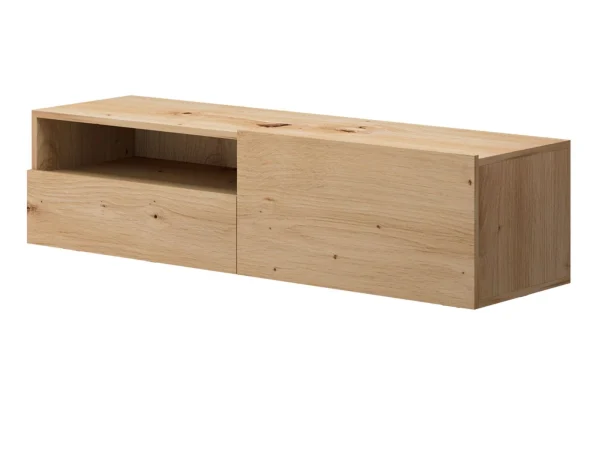 en france Mur Tv-hifi ENJOLY 6 Portes 1 Tiroir Chêne Artisan 5