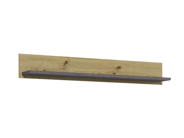 acheter Étagère Murale XELA Chêne Artisanal/gris 6