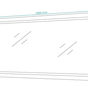 Miroir ROMEO 180 Cm Noir Laque Retour gratuit en magasin. 15