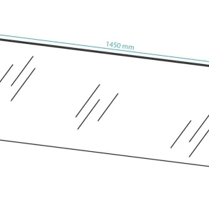 vente en ligne pas cher Miroir Panoramique INES Blanc 15