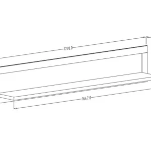 aux meilleurs prix Étagère EVOCO 177 Cm Blanc 15
