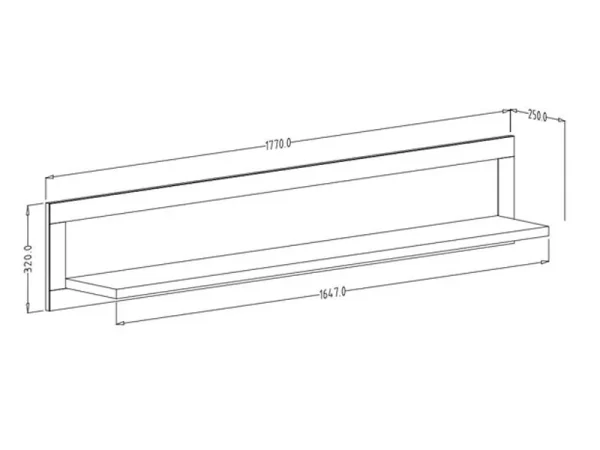 aux meilleurs prix Étagère EVOCO 177 Cm Blanc 6