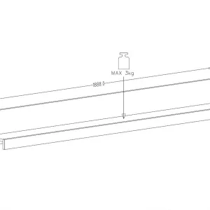 à prix réduits Étagère CARLOS 189 Cm Blanc/blanc Brillant 12