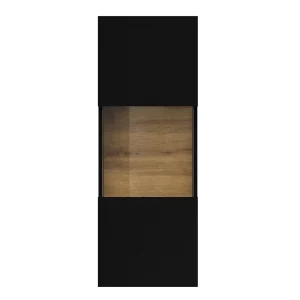 Armoire Murale AVATAR 1 Porte Noir Avec Led exclusivement disponibles 10