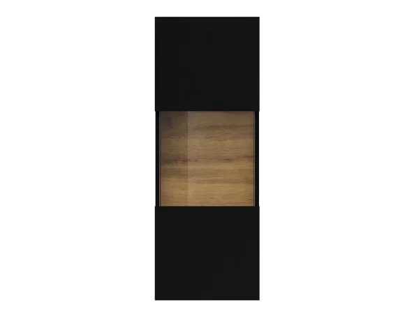 Armoire Murale AVATAR 1 Porte Noir Avec Led exclusivement disponibles 4
