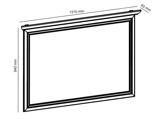 acheter Miroir KIRA 131 Cm Pin Andersen 5