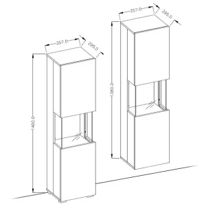 Service Clients Dédié Mur Tv-hifi AVATAR 3 Portes Noir Avec Led 19
