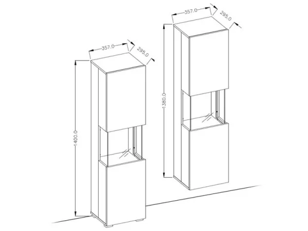 Service Clients Dédié Mur Tv-hifi AVATAR 3 Portes Noir Avec Led 7