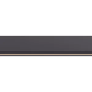 soldes luxe Étagère Murale CALIFA 163 Cm Chêne Navarra/graphite 16