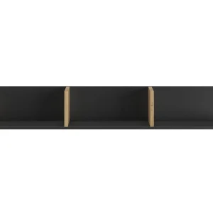 Étagère RAFFA 160 Cm Chêne Artisan/noir meilleure qualité 16