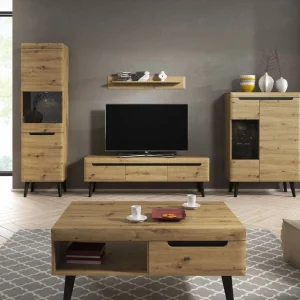 Étagère Murale NORDO 107 Cm Chêne Artisan Livraison gratuite 14