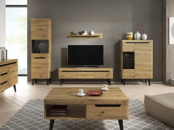 Étagère Murale NORDO 107 Cm Chêne Artisan Livraison gratuite 5