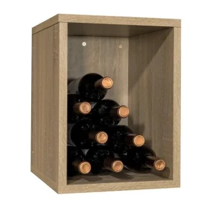 Remise ✨ Case Murale Avec Fond L30xP35xH40cm Vinno – Coloris Chêne Authentique 🥰 pas cher 13