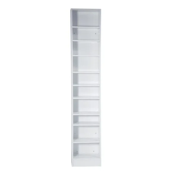 Satisfait ou Remboursé Acheter 👏 Etagère 10 Niveaux Blanc L43 X P25 X H230cm 🌟 1