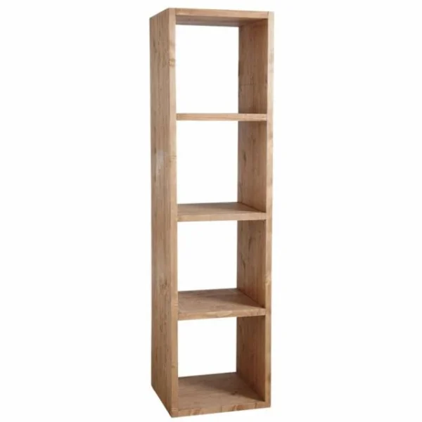 Grosses soldes 🥰 Etagère 4 Niches En épicéa Ciré Miel 41.5x40x157.5 ⌛ remise en ligne 1